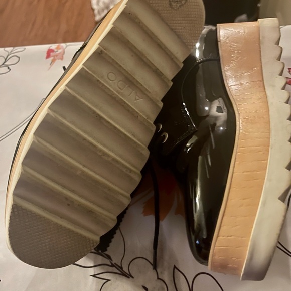 Barely Worn Aldo Blunchan Oxford Shoe SZ 7 - Picture 3 of 5